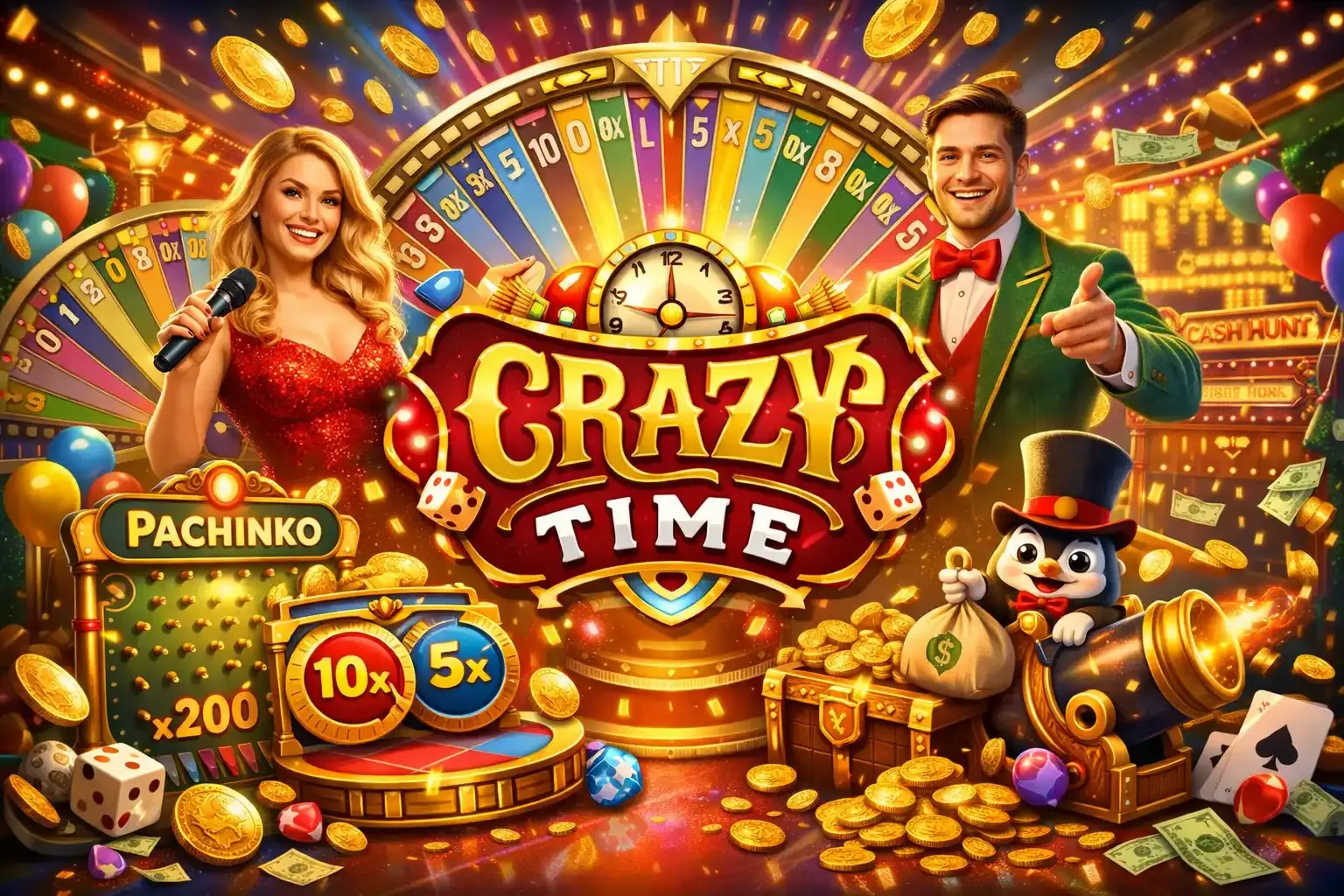 Extra cashback on Crazy Time A